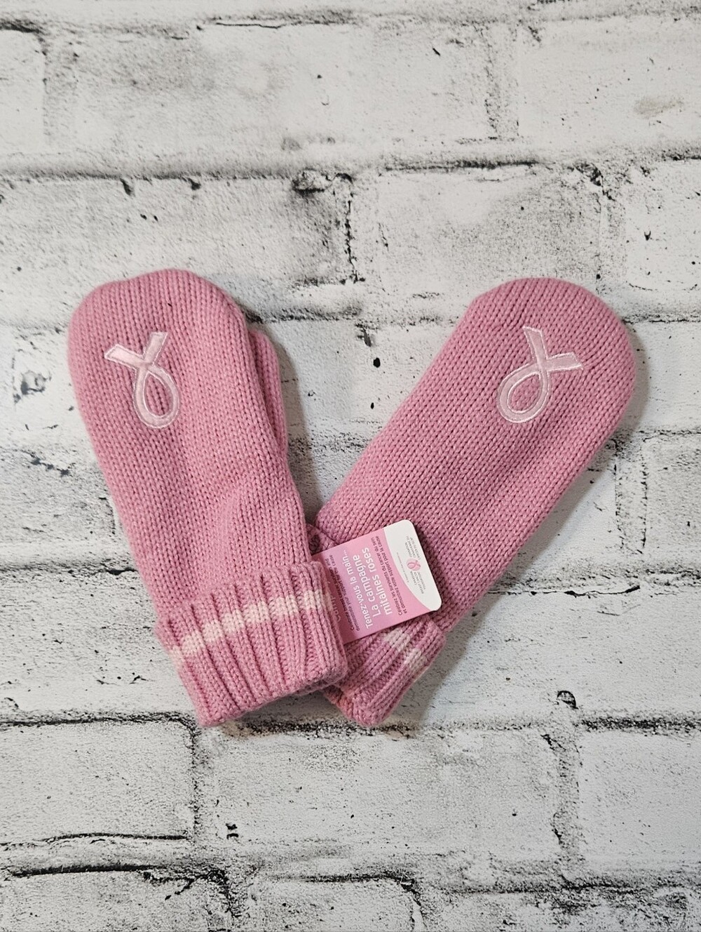 Kootenay Pink Mitten Campaign Breast Cancer Mittens S M NWT